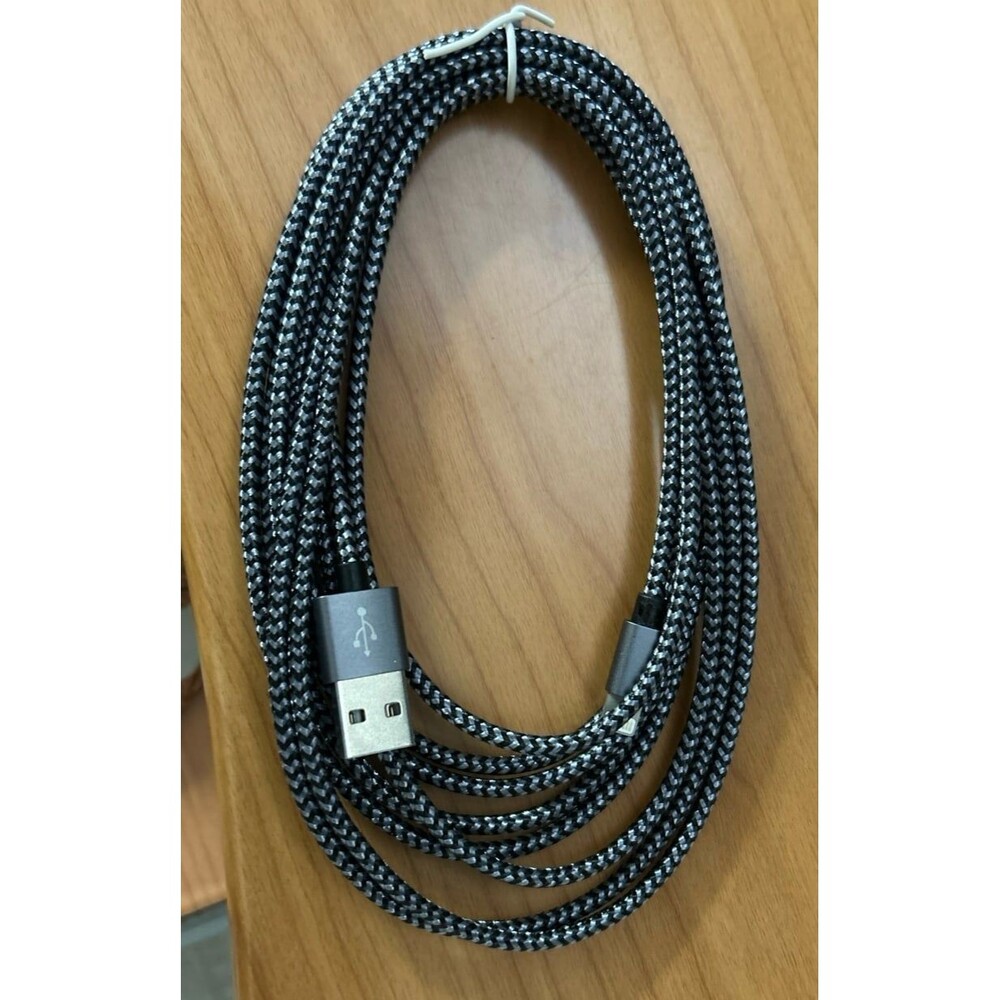 6’ iPhone Apple FireWire USB braided cable new
